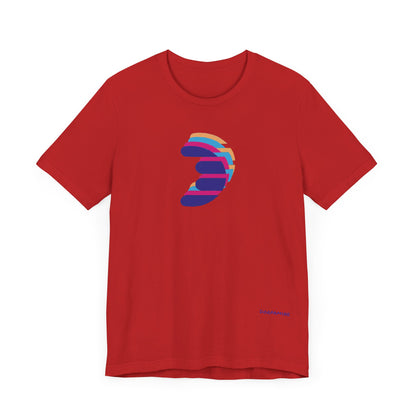 Dorpamine Double Vision (In Collaboration with Quincy Woodard) Unisex Jersey Short Sleeve Tee