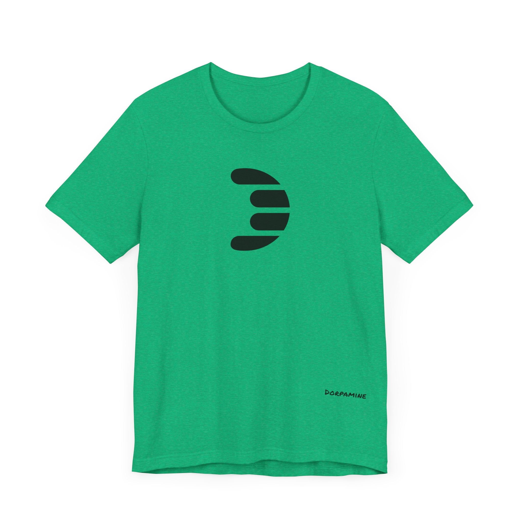 Dorpamine Classic Logo Black Unisex Jersey Short Sleeve Tee