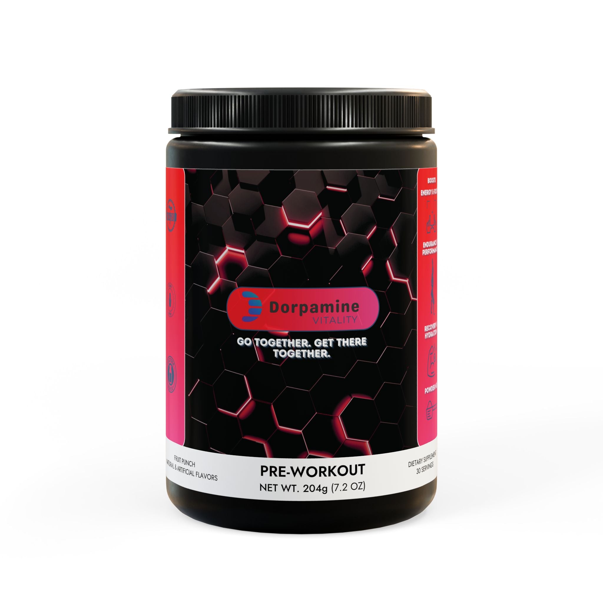 Dorpamine Vitality Pre-Workout Supplement Fruit Punch