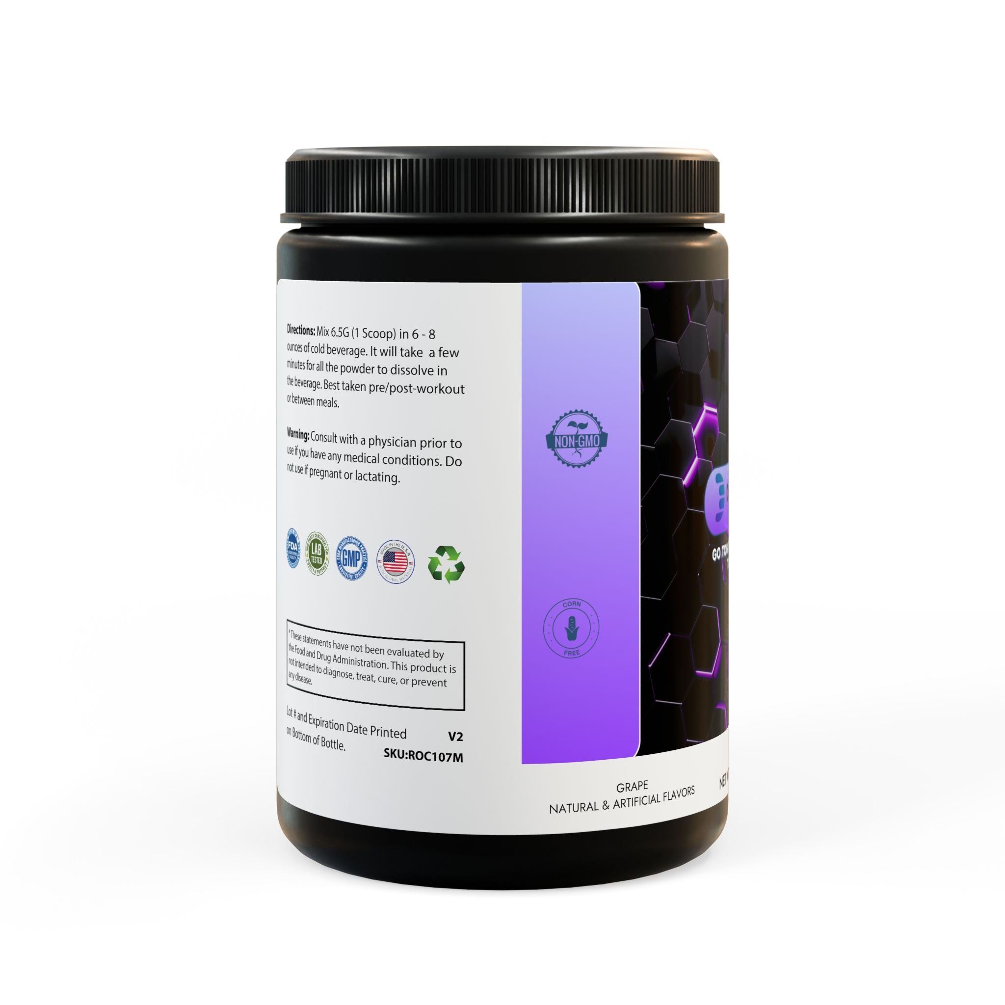 Dorpamine Vitality BCAA Supplement Grape