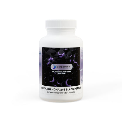 Dorpamine Vitality Ashwagandha and Black Pepper Supplement (60 capsules)