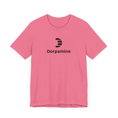 Dorpamine Classic Full Logo Black Unisex Jersey Short Sleeve Tee