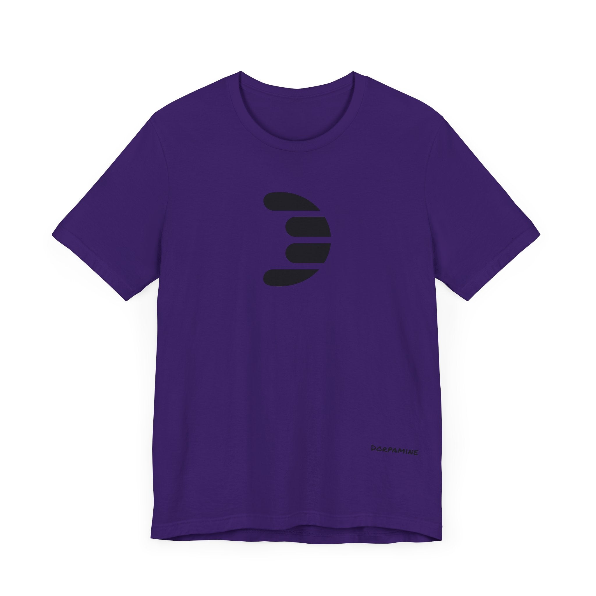 Dorpamine Classic Logo Black Unisex Jersey Short Sleeve Tee