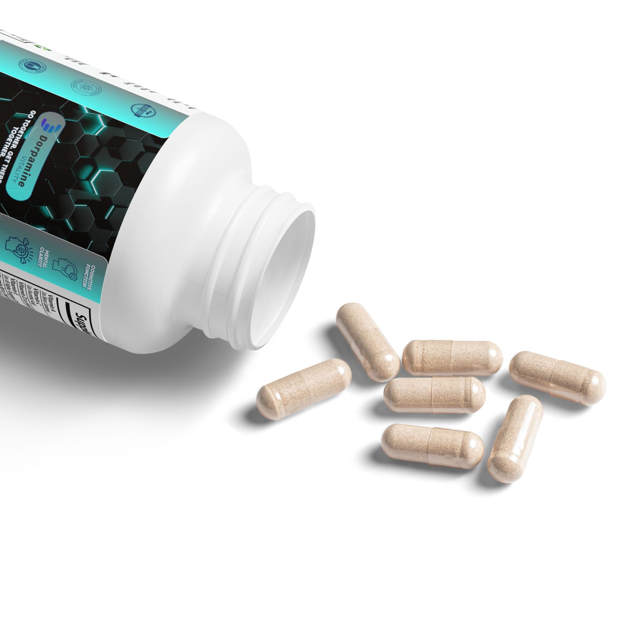 Dorpamine Vitality Brain Support Complex Supplement (60 Capsules)