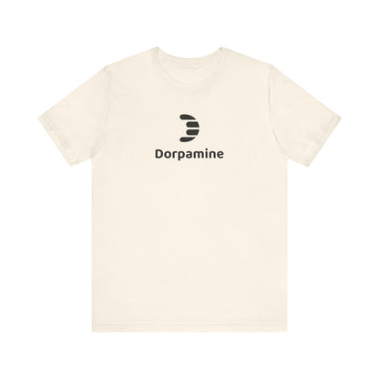 Dorpamine Classic Full Logo Black Unisex Jersey Short Sleeve Tee