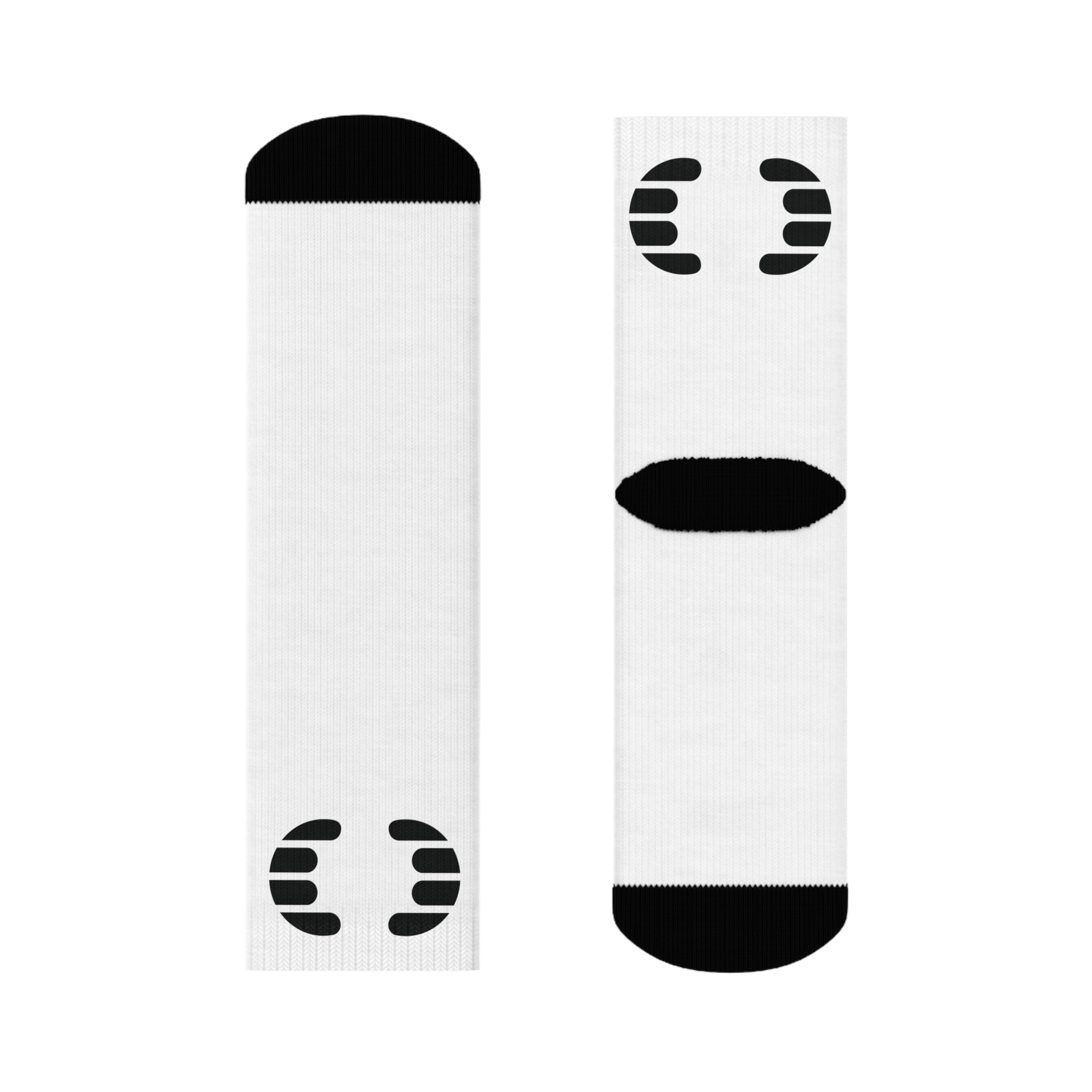 Dorpamine Hermes White Crew Socks