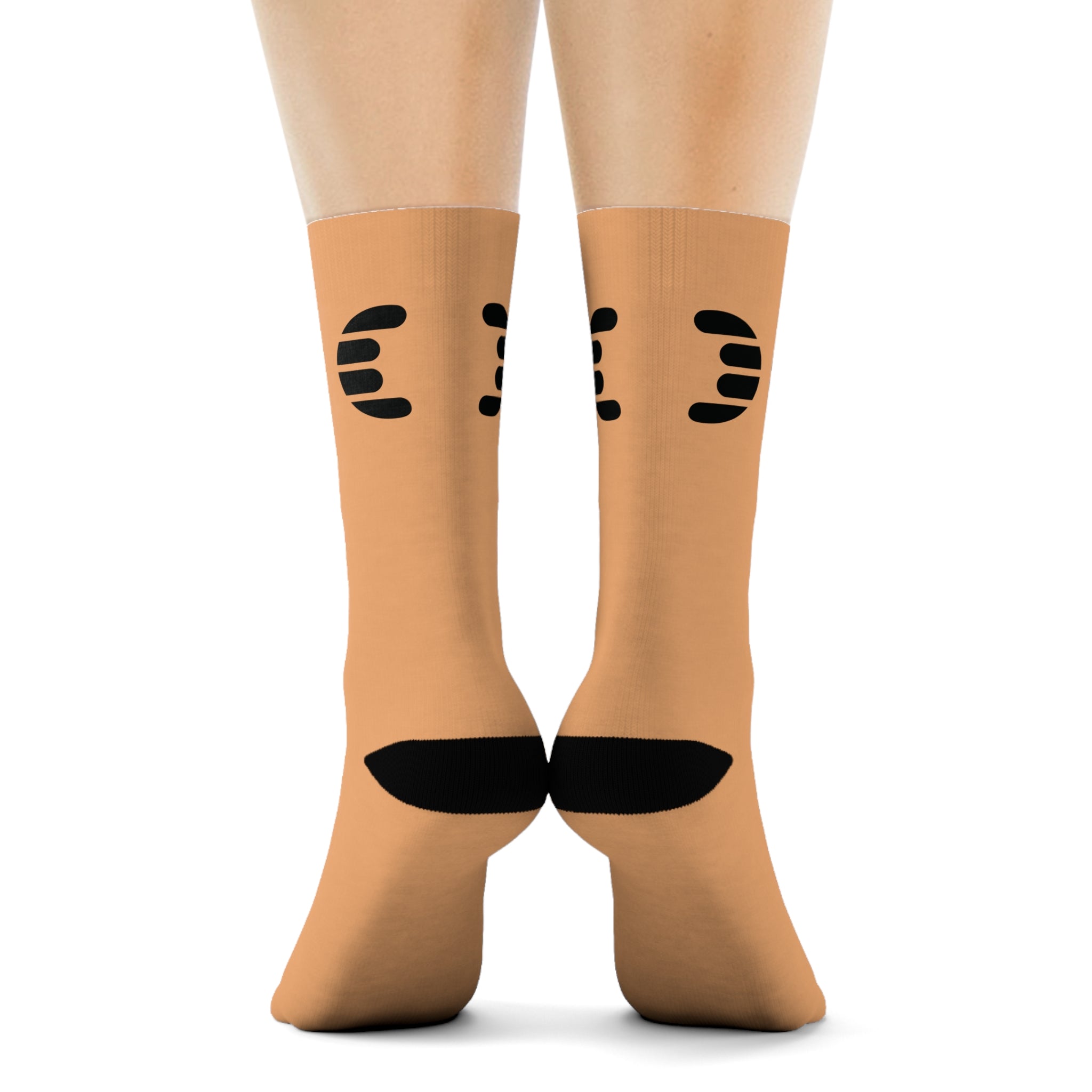 Dorpamine Hermes Orange Crew Socks