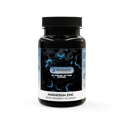 Dorpamine Vitality Testosterone Boost Magnesium Zinc Supplement (90 Capsules)