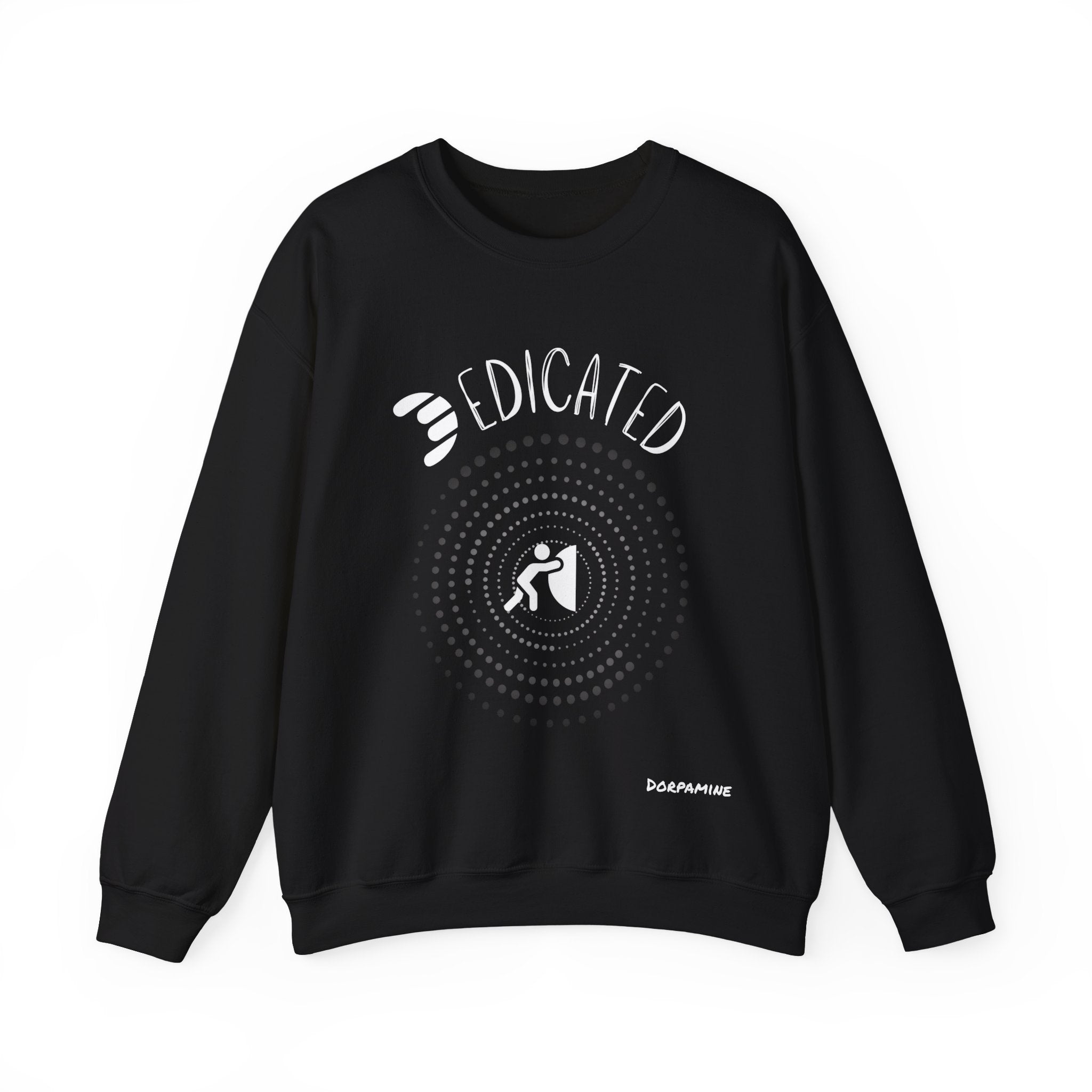 Dorpamine "D Words" Collection Dedicated Unisex Heavy Blend™ Crewneck Sweatshirt