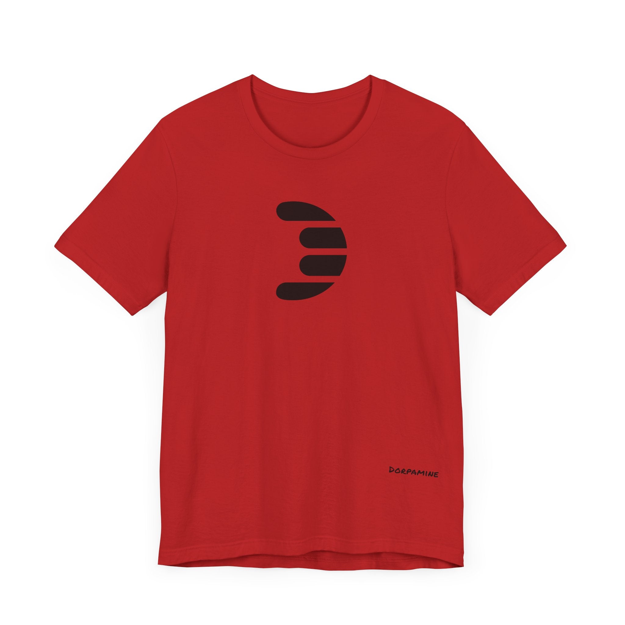 Dorpamine Classic Logo Black Unisex Jersey Short Sleeve Tee