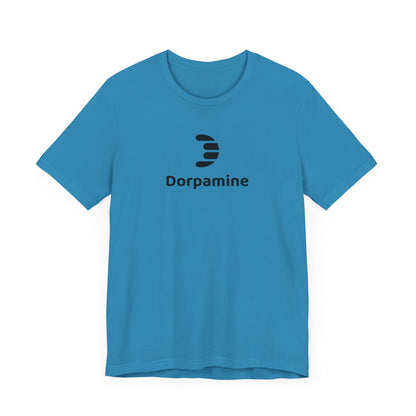 Dorpamine Classic Full Logo Black Unisex Jersey Short Sleeve Tee