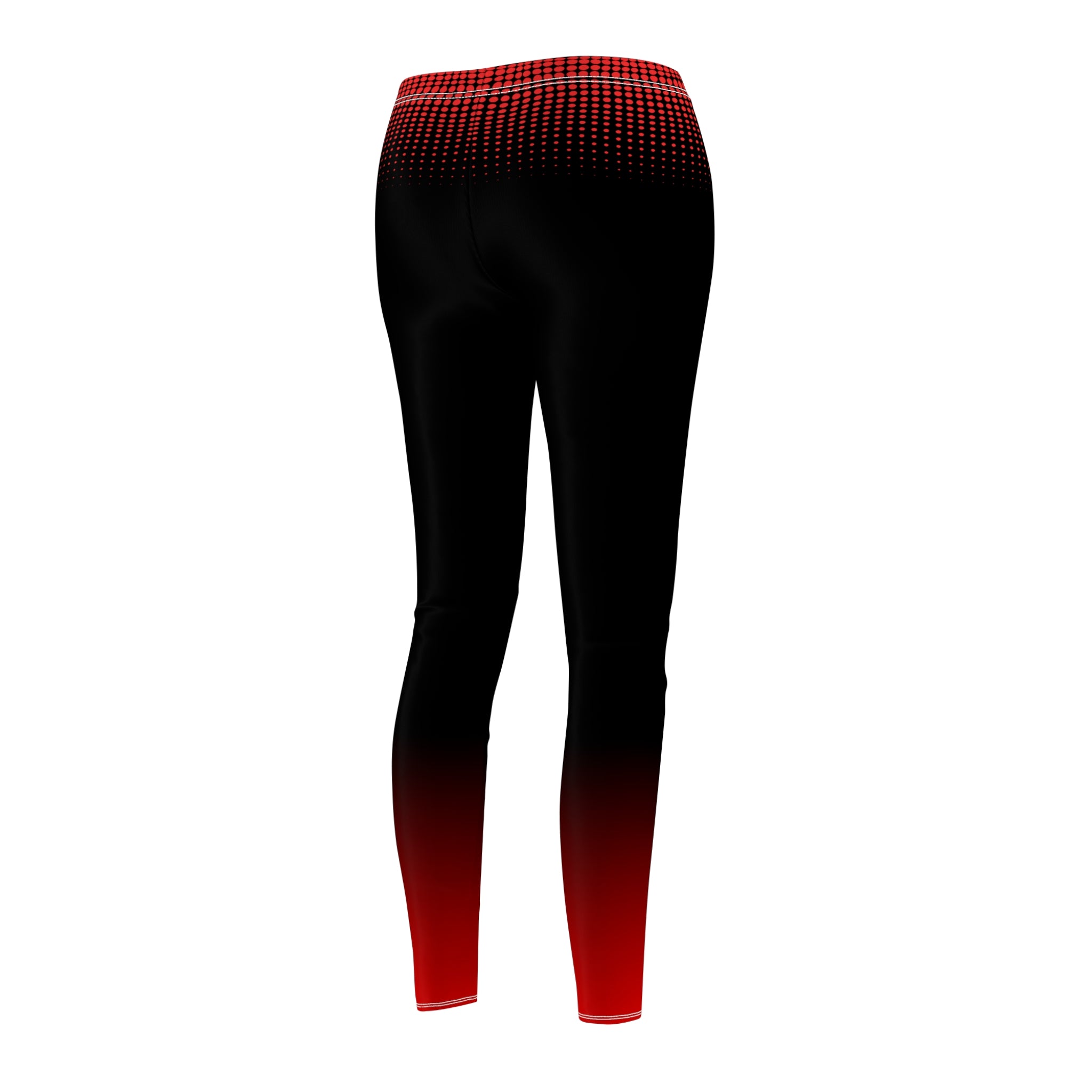 Dorpamine Fusion Red Women's Cut & Sew Leggings