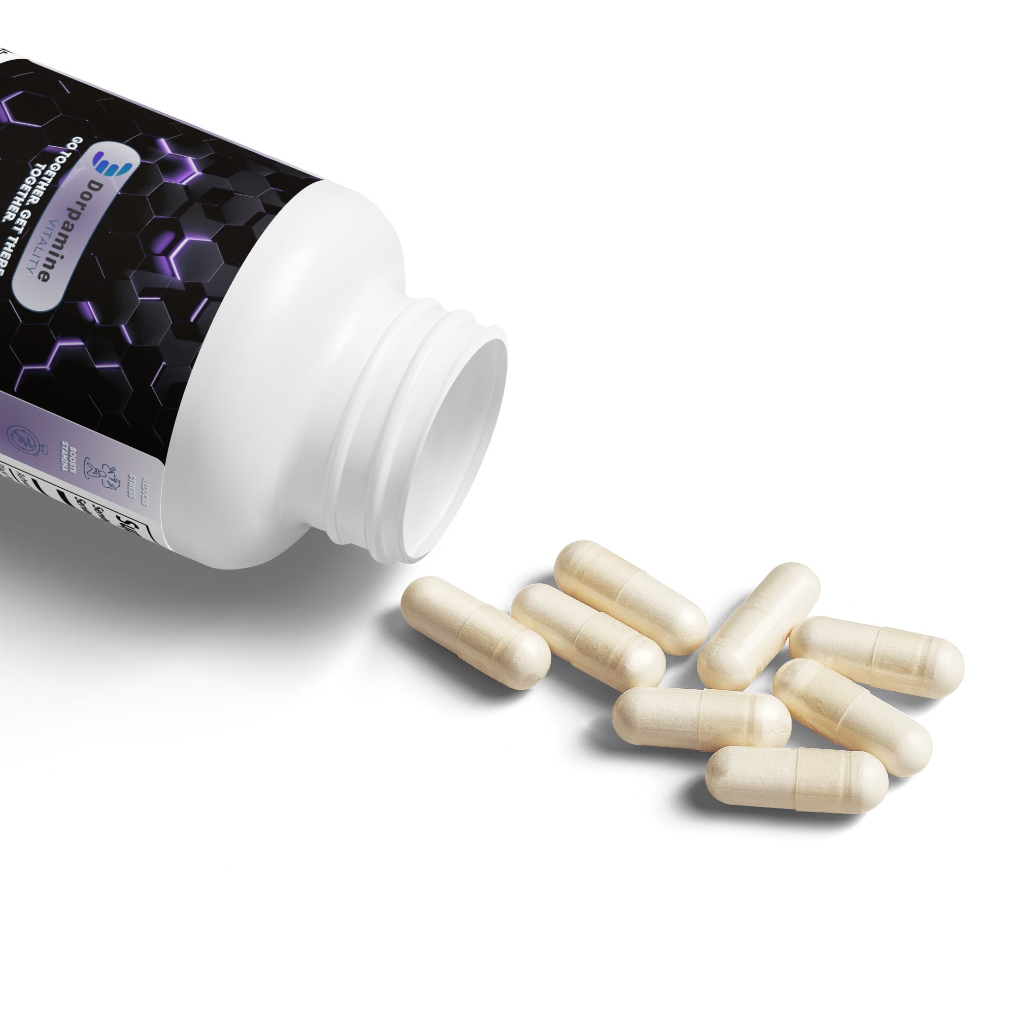 Dorpamine Vitality Ashwagandha and Black Pepper Supplement (60 capsules)