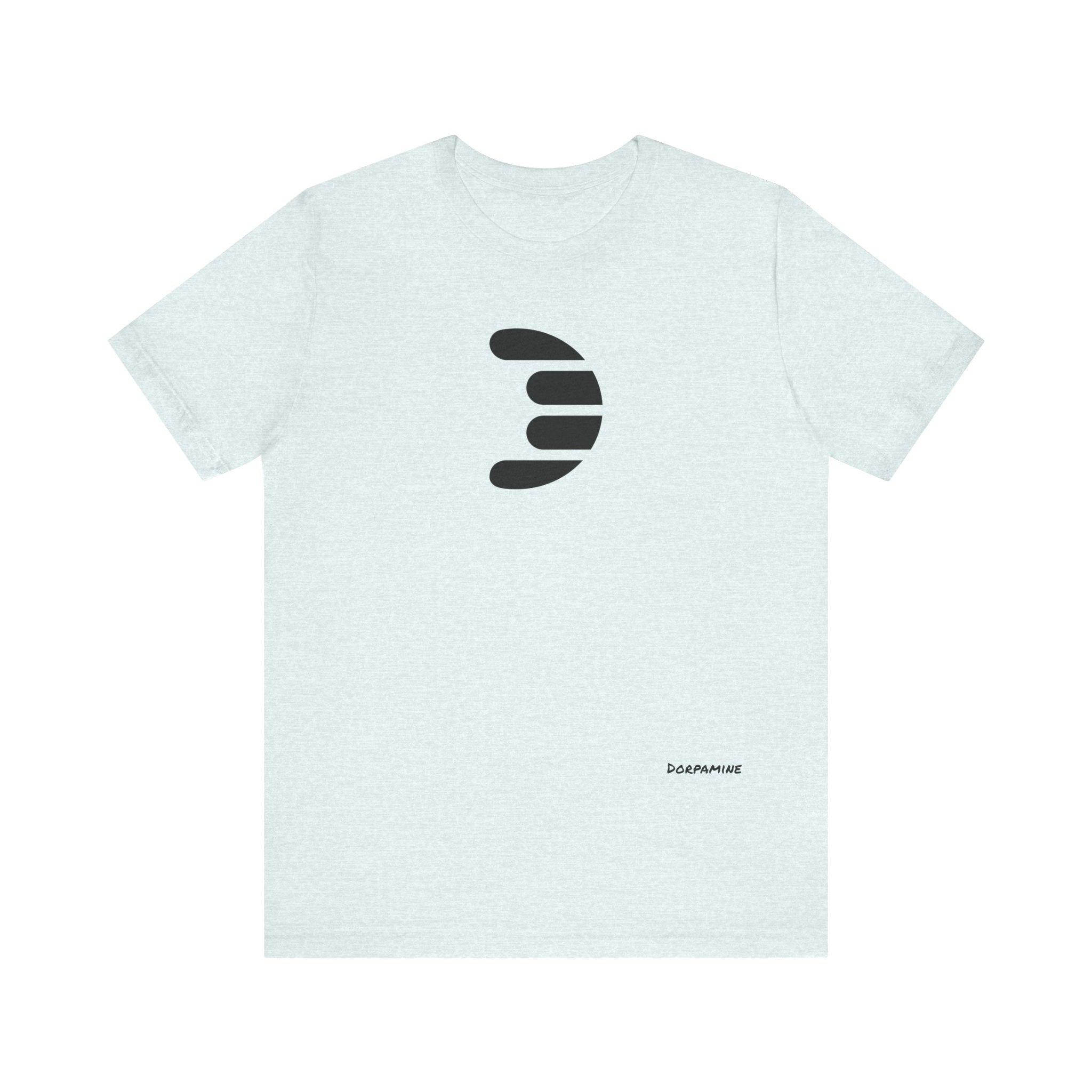 Dorpamine Classic Logo Black Unisex Jersey Short Sleeve Tee