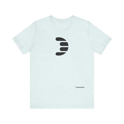 Dorpamine Classic Logo Black Unisex Jersey Short Sleeve Tee