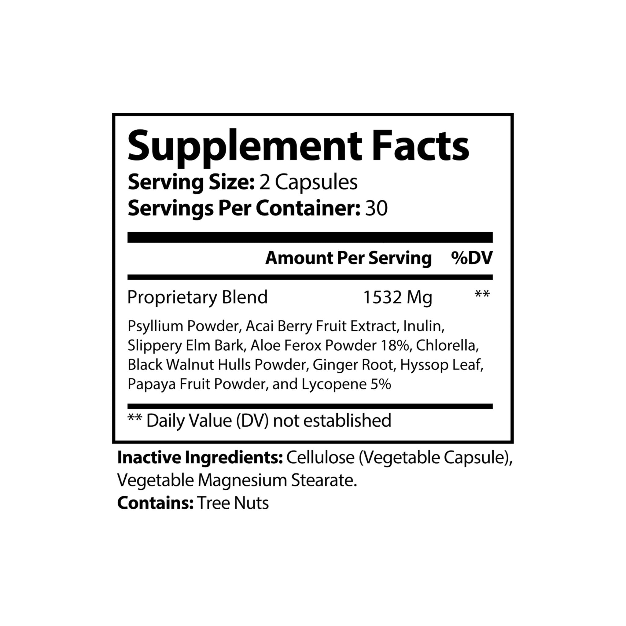 Dorpamine Vitality Acai Berry Complex Supplement (60 Capsules)