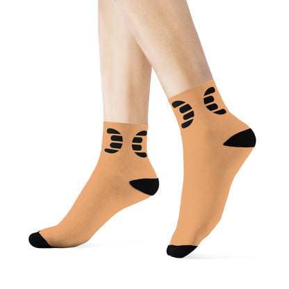 Dorpamine Hermes Orange Crew Socks