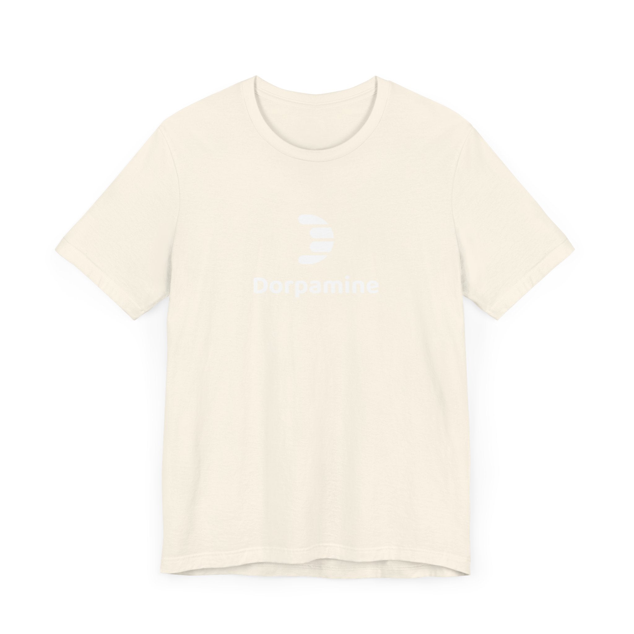 Dorpamine Classic Full Logo White Unisex Jersey Short Sleeve Tee