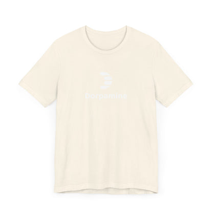 Dorpamine Classic Full Logo White Unisex Jersey Short Sleeve Tee