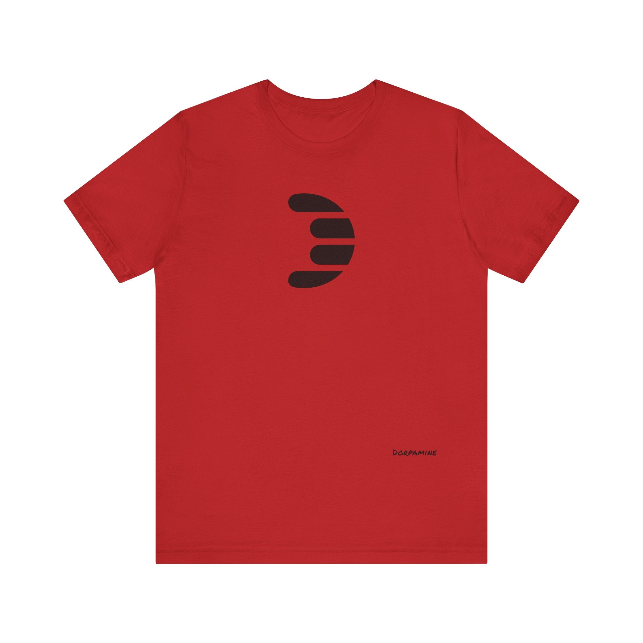 Dorpamine Classic Logo Black Unisex Jersey Short Sleeve Tee