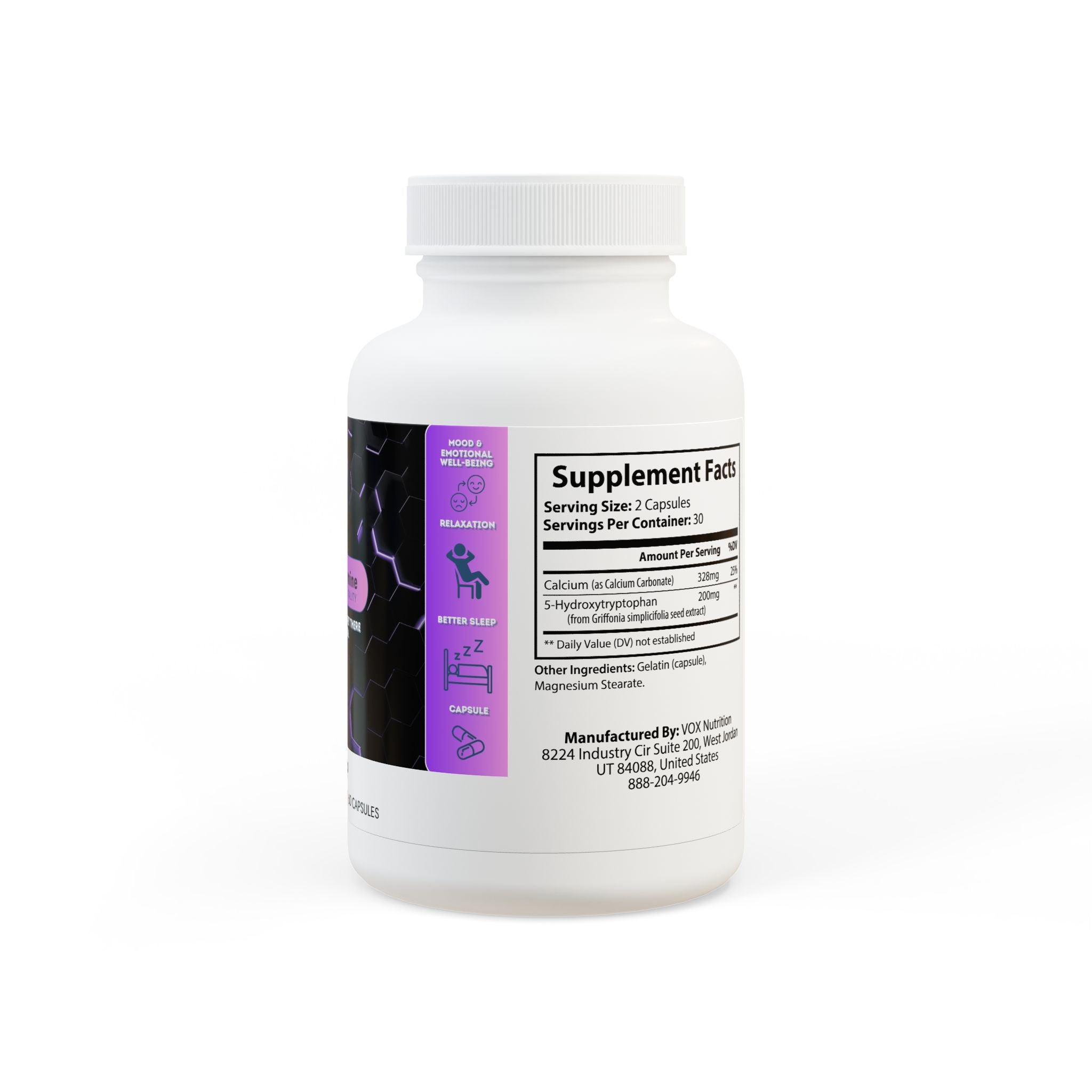 Dorpamine Vitality 5-HTP Supplement (60 Capsules)