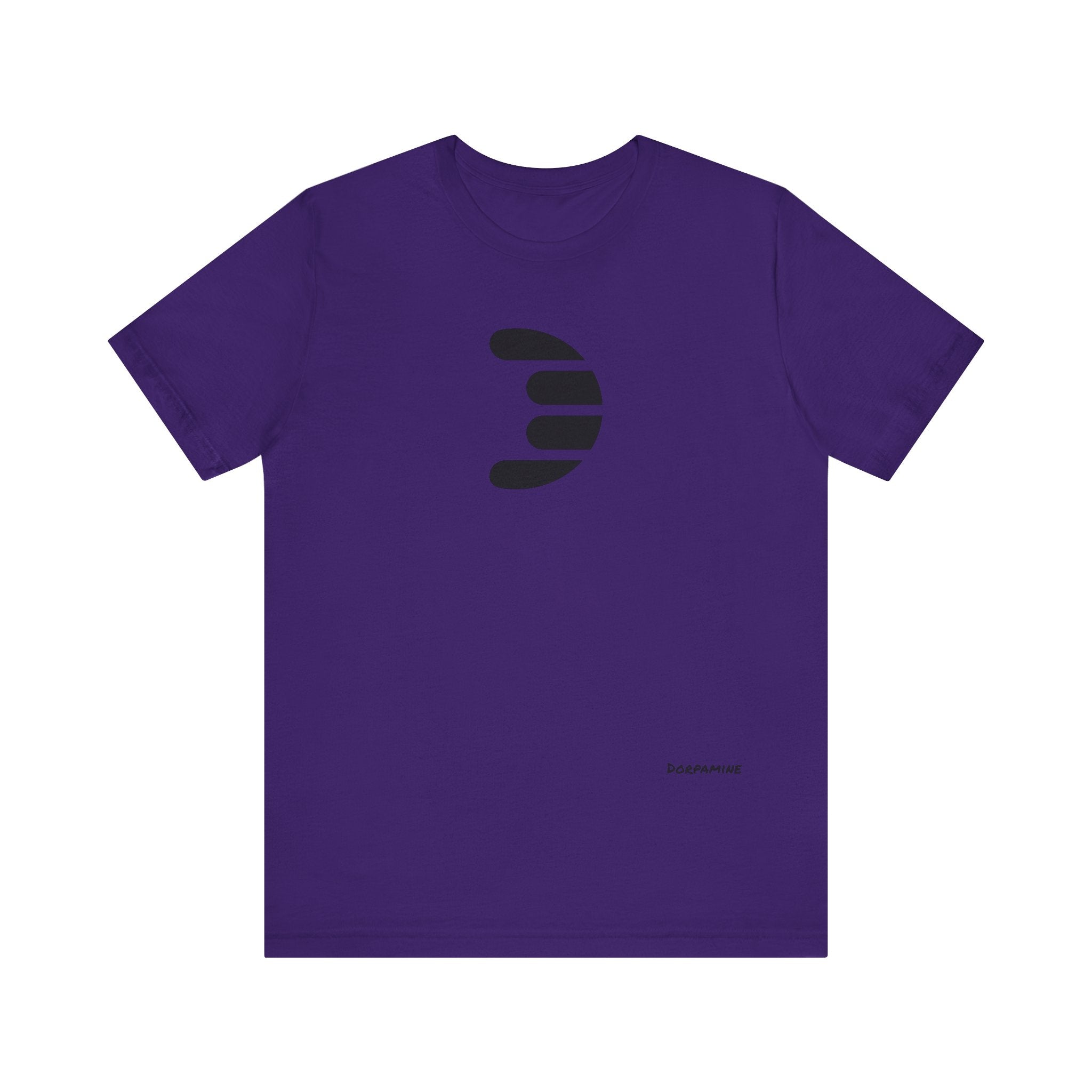 Dorpamine Classic Logo Black Unisex Jersey Short Sleeve Tee