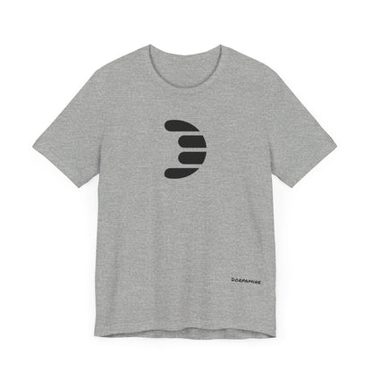 Dorpamine Classic Logo Black Unisex Jersey Short Sleeve Tee