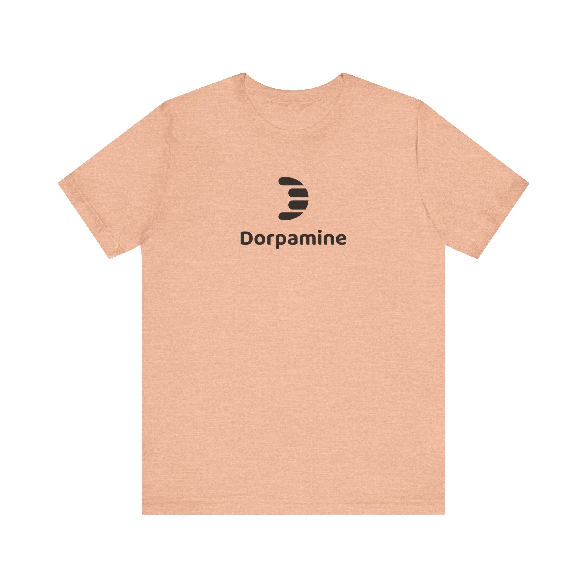 Dorpamine Classic Full Logo Black Unisex Jersey Short Sleeve Tee