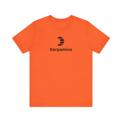 Dorpamine Classic Full Logo Black Unisex Jersey Short Sleeve Tee