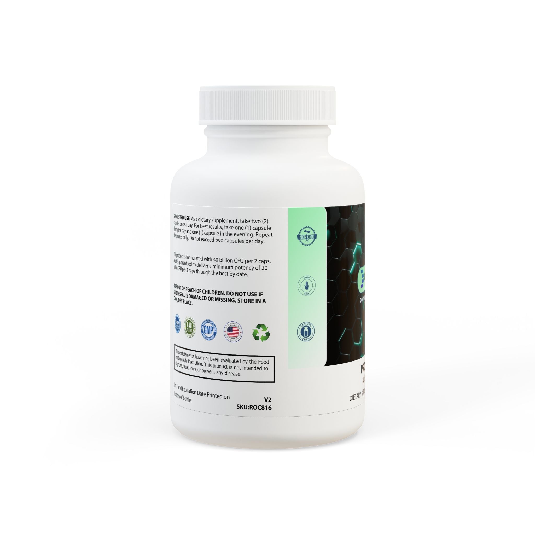 Dorpamine Vitality Probiotics Supplement (60 Capsules)