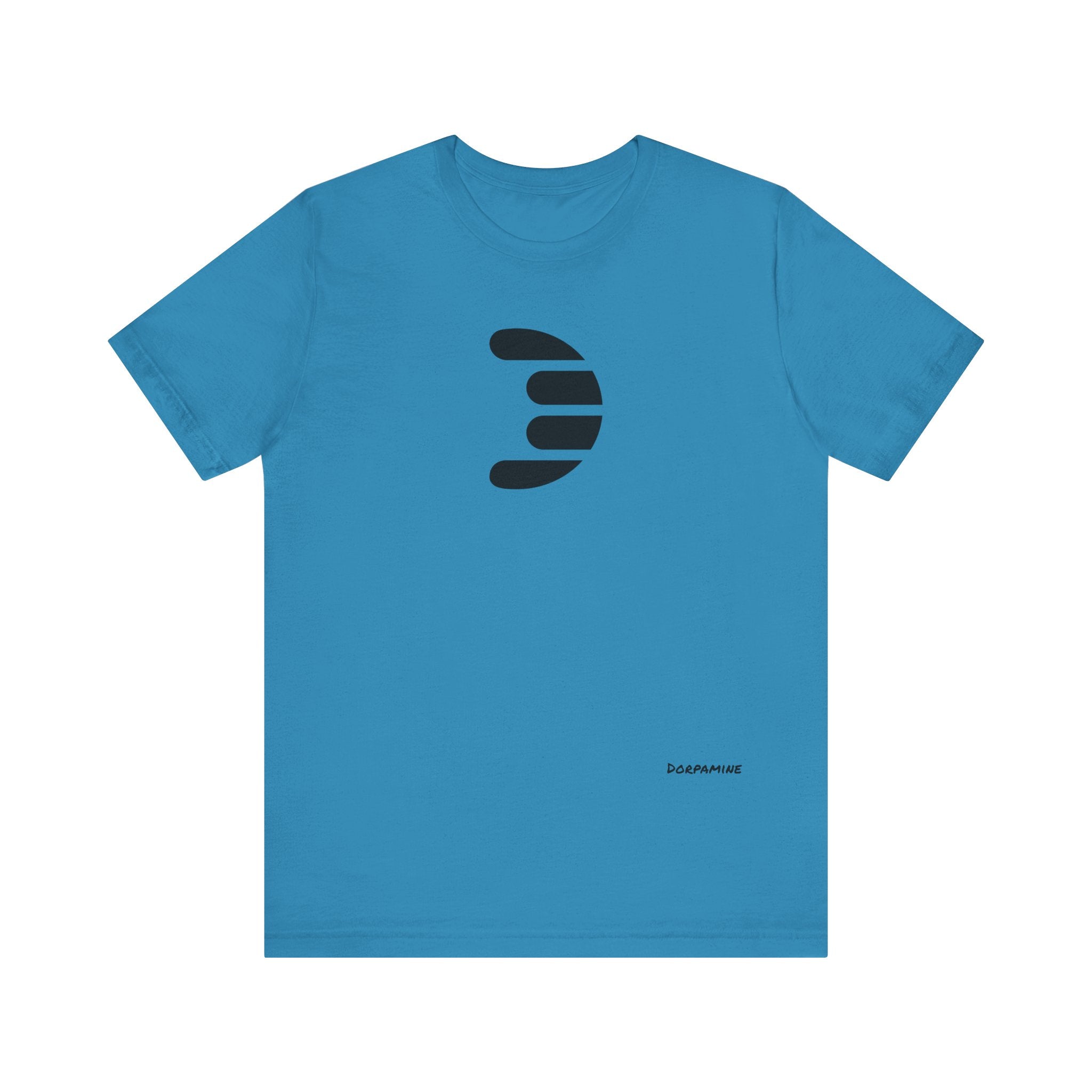 Dorpamine Classic Logo Black Unisex Jersey Short Sleeve Tee