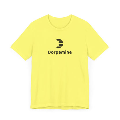 Dorpamine Classic Full Logo Black Unisex Jersey Short Sleeve Tee