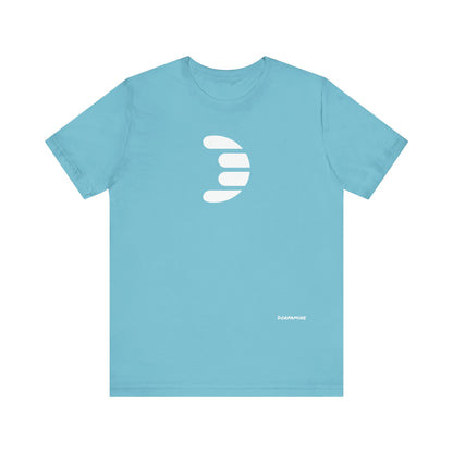 Dorpamine Classic Logo White Unisex Jersey Short Sleeve Tee