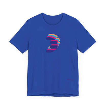 Dorpamine Double Vision (In Collaboration with Quincy Woodard) Unisex Jersey Short Sleeve Tee