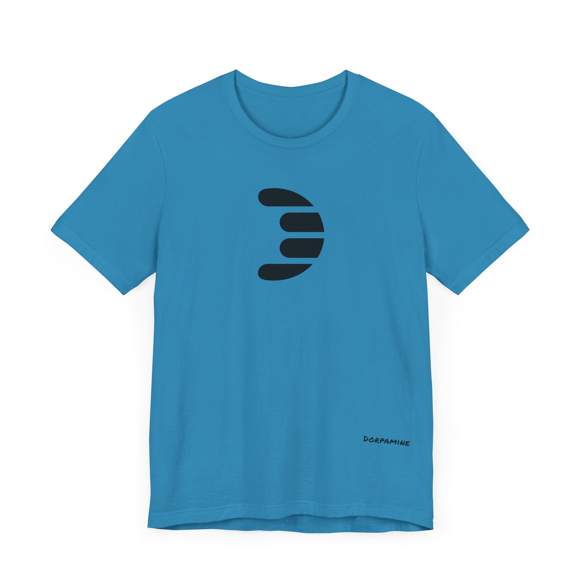 Dorpamine Classic Logo Black Unisex Jersey Short Sleeve Tee