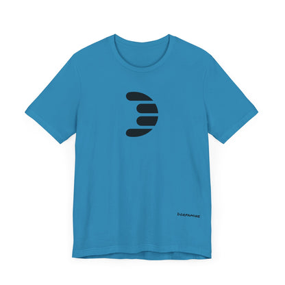 Dorpamine Classic Logo Black Unisex Jersey Short Sleeve Tee