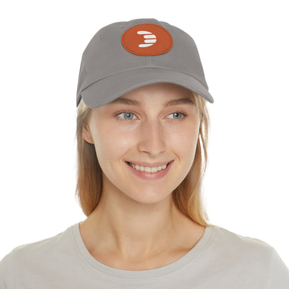 Dorpamine Hat with Leather Patch (Round)